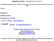Tablet Screenshot of brownstein.com